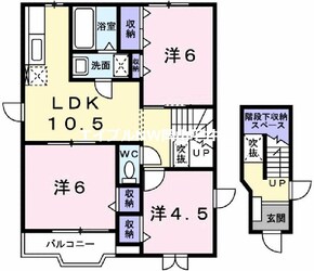 メゾネット紀世の物件間取画像